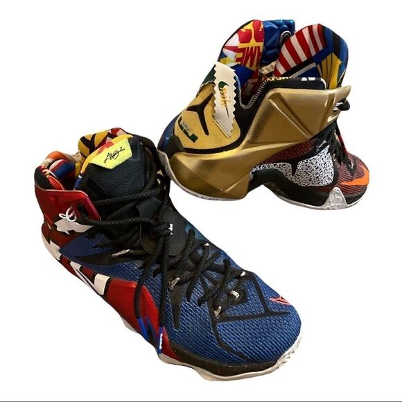 Nike | Nike LeBron 12 “What The “ Men’s Sneakers | 10 - Picture 1 of 7